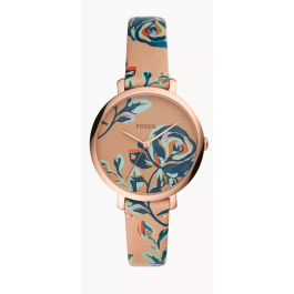 Horlogeband Fossil ES4494 Leder Multicolor 14mm